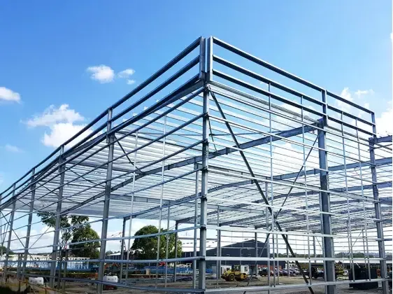 Wangunan logam prefabs